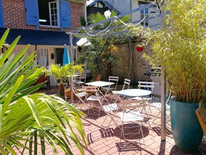 Outdoor dining - Unterkunft 2 escapade Normande by Interhome (Villers sur mer)