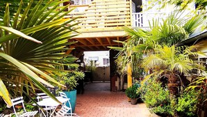 Outdoor dining - Wohnung les Althéas in Villers-sur-Mer by Interhome (Villers sur mer)