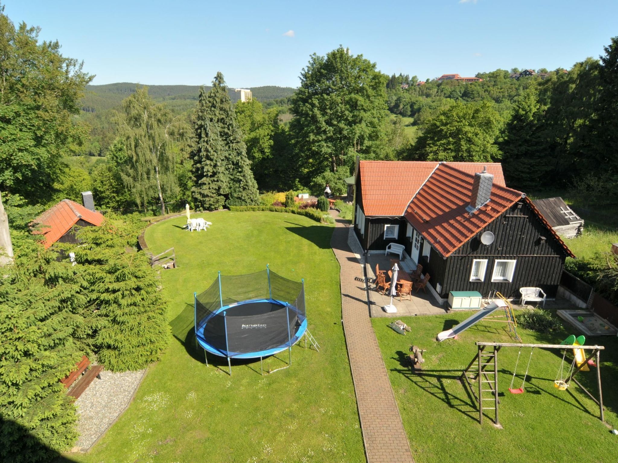 المنطقة المحيطة بالمنشأة