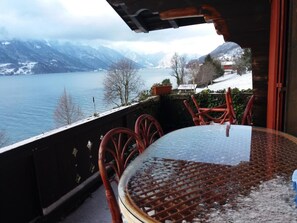 Outdoor dining - Chalet Holzwurm by Interhome (Oberried-Ebligen)
