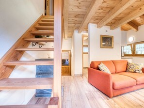Living Room - Chalet Borgo Walser Testa 7 by Interhome (Macugnaga)
