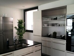 Fridge, oven, dishwasher, cookware/dishes/utensils - Ferienvilla am See 1 by Interhome (Sisikon)