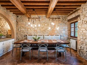 Dining - Villa 'Torcicoda' mit privatem Pool by Interhome (Chianni)