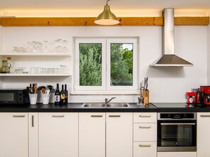 Fridge, microwave, oven, dishwasher - Alleinstehendes Ferienhaus mit Pool und drei Sch by Interhome (Zaostrog)