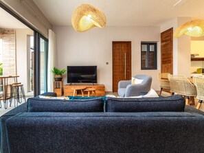 Living area - One Bay Residence Einheit 3 Luxuswohnung by Interhome (Cap Malheureux)