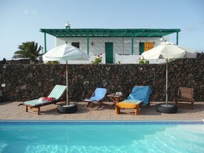 Pool - Finca mit Pool und herrlichem Meerblick by Interhome (Casas de las Hoyas)