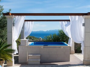 Property grounds - Ferienvilla "Lucian" mit Blick auf das Wasser by Interhome (Brač/Selca)