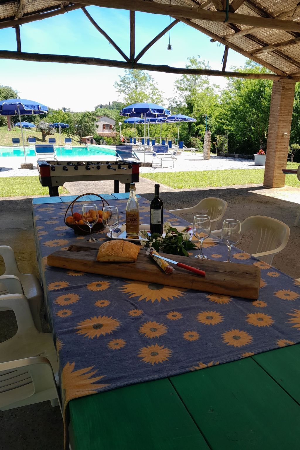 Restauration en plein air