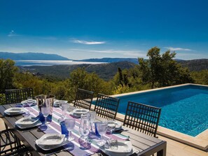 Outdoor dining - Villa Olympia by Interhome (Novi Vinodolski/Bribir)