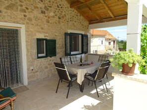 Outdoor dining - Landhaus Kostela by Interhome (Budak)