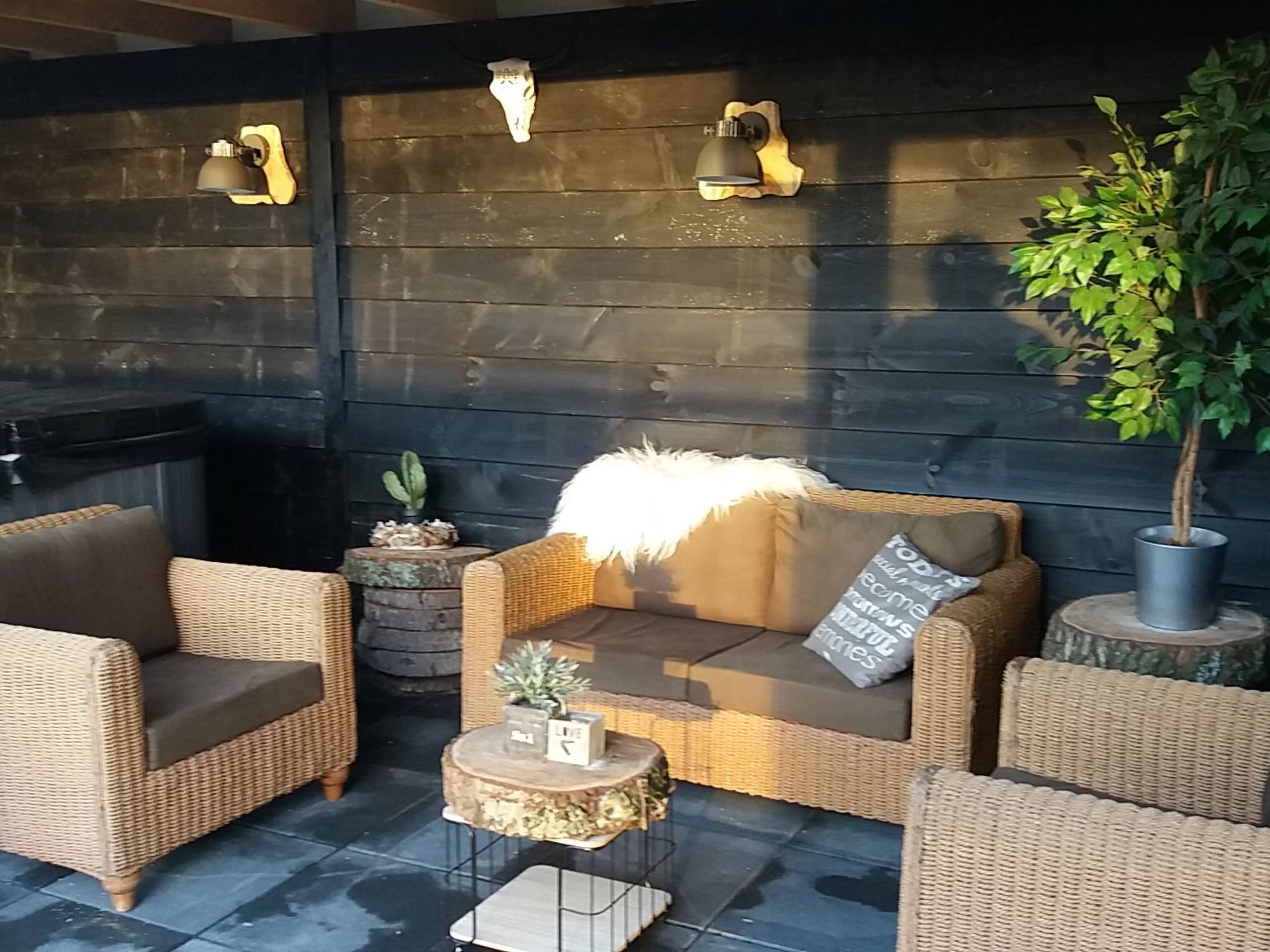 Enceinte de l’hébergement