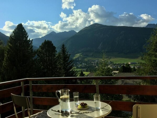 Outdoor dining - Chesa Giannuot by Interhome (La Punt-Chamues-ch)