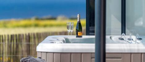 Baignoire à remous extérieure