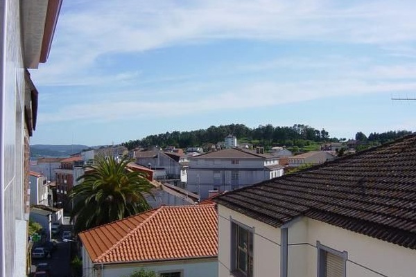 Blick von der Unterkunft