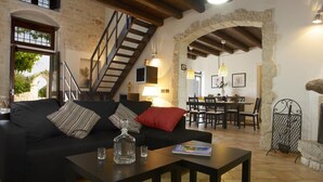 Living area - 'Antica Aia' mit eigenem Pool by Interhome (Scicli)