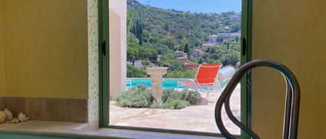 Una piscina climatizada