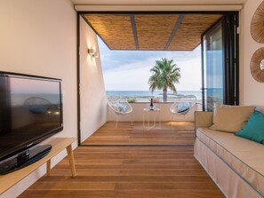 Living area - Charmante Wohnung in Donnalucata mit Möblierter Terrasse by Interhome (Scicli)