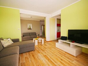 Living area - Moderne Ferienwohnung mit Balkonen mit Meerblick by Interhome (Medulin/Ližnjan)