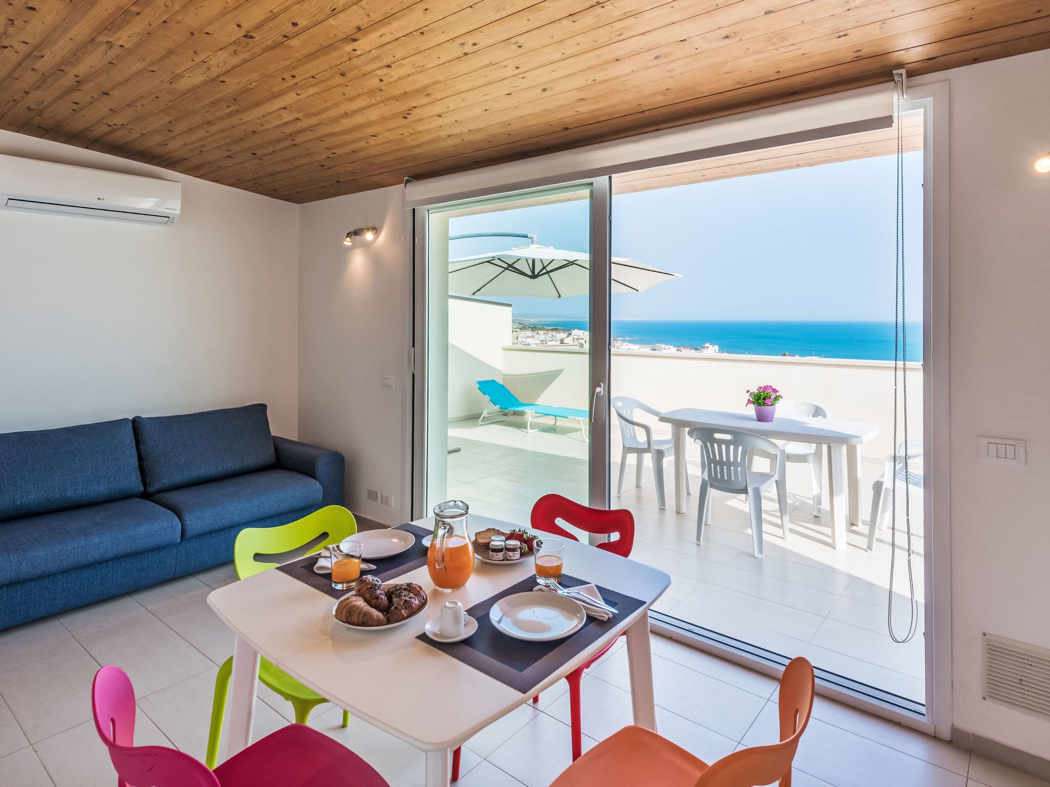 Udendørs spisemuligheder