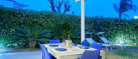 Udendørs spisemuligheder