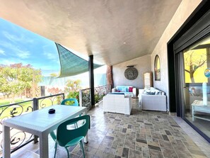 Outdoor dining - Chalet "Anais luxury villas" by Interhome (Armeñime)