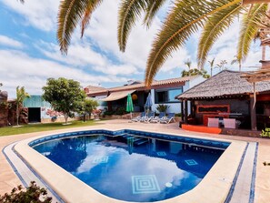 Una piscina climatizada