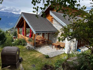 Outdoor dining - Blue Merle by Interhome (Vercorin)