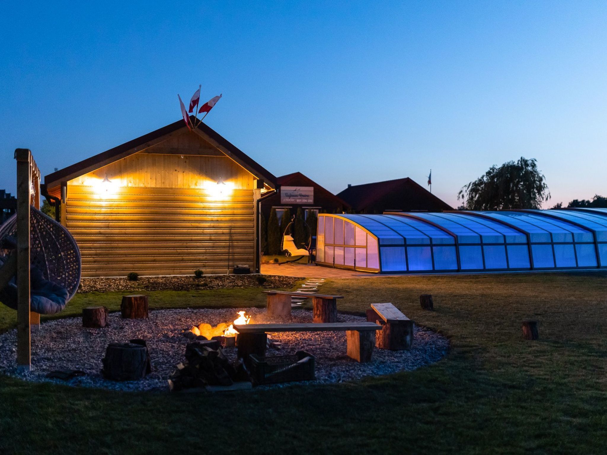 Enceinte de l’hébergement
