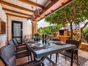 Outdoor dining - Villa Moliner ; Ruhe in 3,5 km Entfernung vom Strand von Llenaire by Interhome (Formentor)
