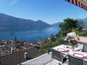 Outdoor dining - Casa Rocca Bella A by Interhome (Ascona)