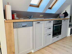 Fridge, oven, dishwasher, cookware/dishes/utensils - Stuv Mariken in Warnemünde by Interhome (Rostock)