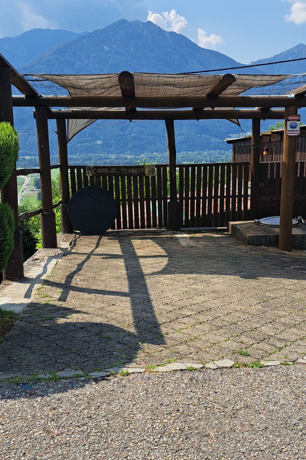 Enceinte de l’hébergement