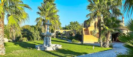 Overnattingsstedets uteområder