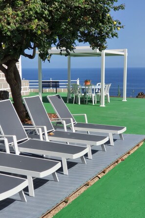 Terrace/patio - Finca "Hacienda" mit eigenem Schwimmbad by Interhome (Cabo Verde)