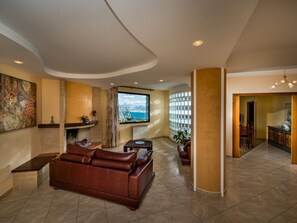 Living area - Bucht von Scopello, privater Pool, atemberaubende Aussicht by Interhome (Castellammare del Golfo)