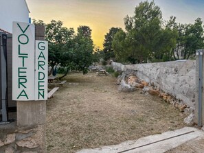 Overnattingsstedets uteområder