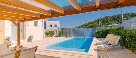 Una piscina climatizada