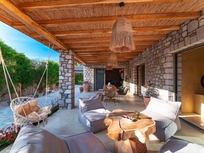 Outdoor dining - Eptopia Villa by Interhome (Kolympia)