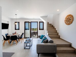 Living area - Blue Di Mare Villas-Maisonette 3 by Interhome (Gennadi)