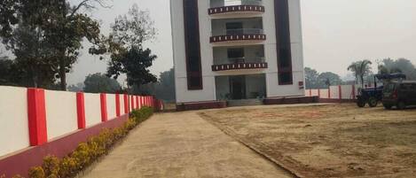 Façade de l’hébergement