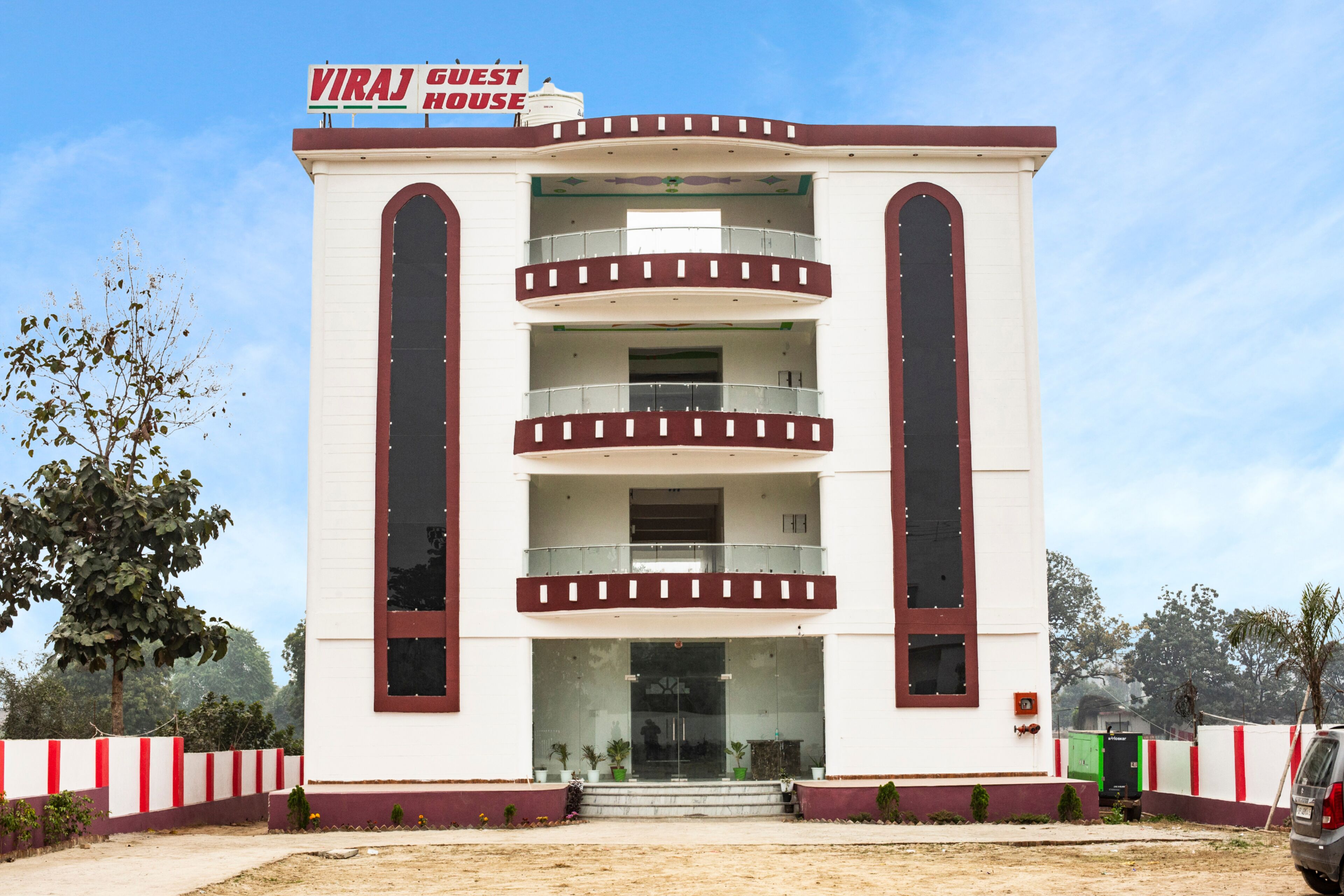 Fachada del alojamiento