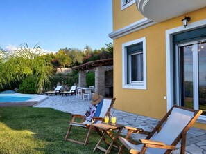 Terrace/patio - "Alea Resort" mit eigenem Pool by Interhome (Aj. Nikitas)