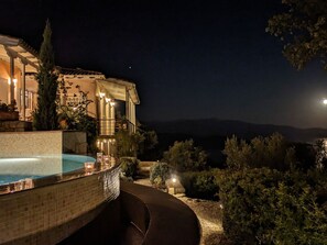 Pool - Die Drei Grazien, luxuriöse Villa mit eigenem Pool by Interhome (Aj. Nikitas)