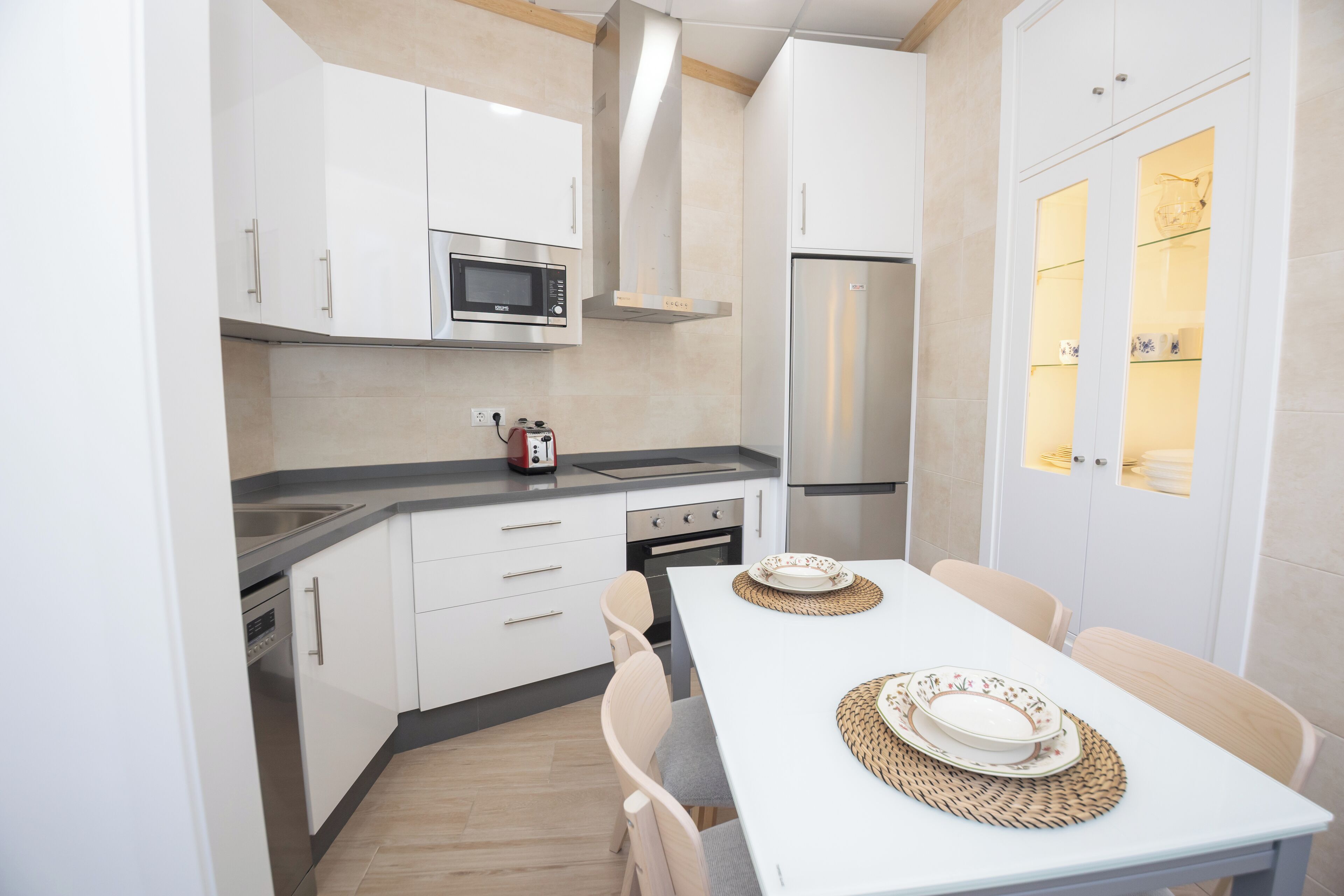 Appartement Deluxe, 2 chambres, non-fumeur | Cuisine privée