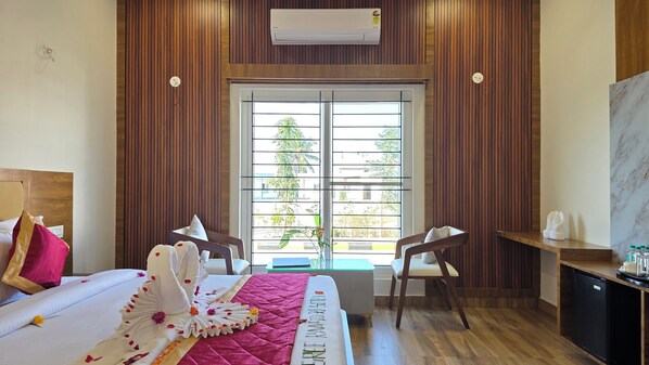 In-room safe, desk, laptop workspace, free WiFi - Sree Raaga Resorts (Devanahalli)