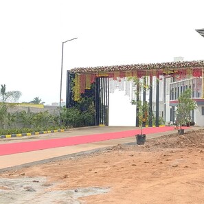 Entrada de la propiedad