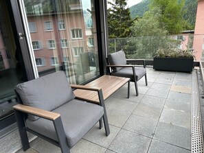 Terrace/patio - Ferienwohnung by Interhome (St. Moritz)
