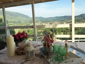 Outdoor dining - Rustico in schöner,ruhiger Lage mit Privatpool by Interhome (Camaiore)