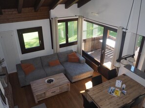 TV, fireplace - Residenz La Mora 04 by Interhome (La Punt-Chamues-ch)