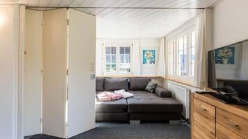 Télévision, cheminée